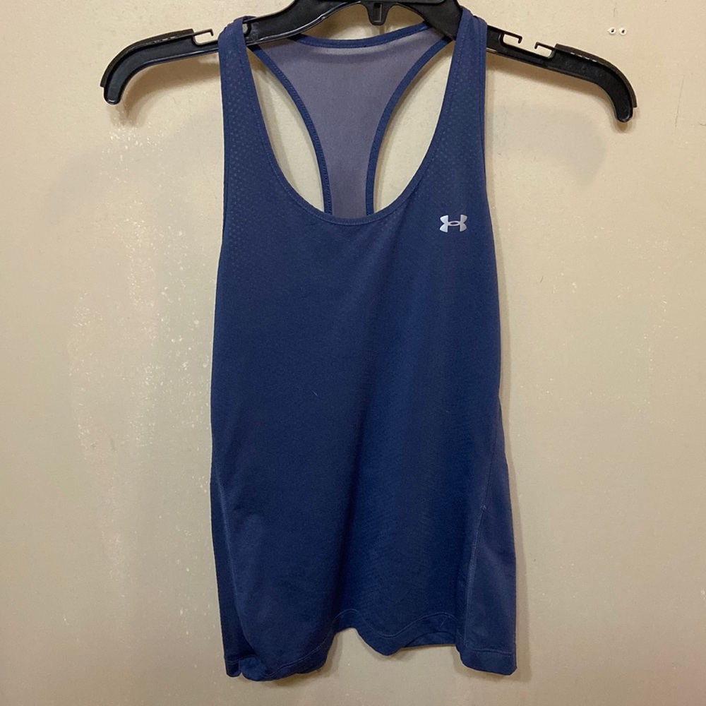 Blue Under Armour tank top